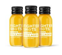 Fighter Shots Ginger + Marine Collagen 3,000mg, 6 or 12 x 60ml - 1 unit x 60ml