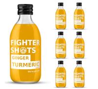Fighter Shots Turmeric Dosing Bottles (6x250ml/24+ Shots)