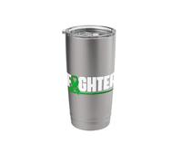 Fighter Traumatic Brain Injury Surgery Support TBI Survivor Stainless Steel Insulated Tumbler