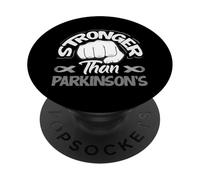 Fighter Warrior Stronger Than Parkinson’s Awareness PopSockets Adhesive PopGrip