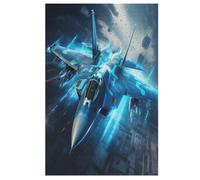 Fighter Wooden Puzzles for Adults,1000 Piece,Jigsaw Puzzle for Teens Brain Challenge （78×53cm）
