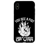 Fighter You See A Fist Mixed Martial Arts Case for iPhone XS Max