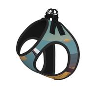 Fighting Aliens Dog Harness - Equipped with Reflective Straps and Quick Release Buckles - Suitable for Small Cats and Dogs