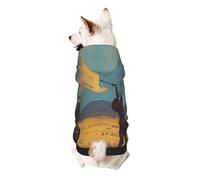 Fighting Aliens Dog Hoodie – Soft & Breathable Polyester Pet Clothes for Small, Medium, and Large Dogs