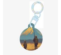 Fighting Aliens Dog Tags Round Pet Tag,Acrylic Pet ID Tags Durable and Stylish,Perfect for Small to Large Pets