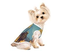 Fighting Aliens Small Dog Shirt,Soft Breathable Dog Shirt for Dogs Cats Boy Girl Pet Tshirt,Suitable for Small Pets