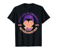 Fighting Alzheimer's with Hope and Determination Value Graphic T-Shirt