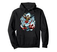 Fighting Archangel Saint Patron Saint Michael Archangels Pullover Hoodie