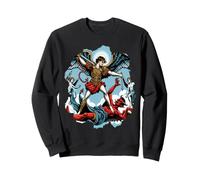 Fighting Archangel Saint Patron Saint Michael Archangels Sweatshirt