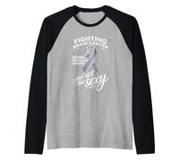 Fighting Brain Cancer and Still This Sexy Raglan Baseball Tee