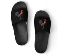 Fighting Cock Roosters Shower Shoes Slippers Slides 45 (275mm)