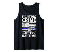 Fighting Crime After Naptime Police Tank Top