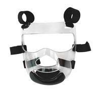 Fighting Face Protector - Clear Shield Boxing Headgear For Kids And Teens | Adjustable Strap Guard With PU Nylon Webbing - Lightweight Sparring Safety | Martial Arts Gear - Protective Equipment F