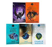 Fighting Fantasy RPG 5 Books Collection Set (11-15) (The Gates of Death, The Caverns of the Snow Witch, Assassins of Allansia, Return to Firetop Mountain & Crystal of Storms)