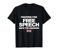 Fighting For Free Speech Unite The Kingdom T-Shirt