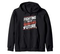 Fighting for My Daughter’s Future Women's Equality Zip Hoodie