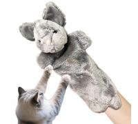 Fighting Glove for Cats, Soft Plush Glove for Indoor Exercise - Interactive Hand Doll for Sensory Stimulation Mental Enrichment of Boredom Training