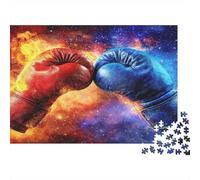 Fighting_gloves-space_action_style 1000 Piece Jigsaw Puzzles for Adults in Vibrant Colours Colourful Jigsaws Cosmic Fists As An Aesthetic Jigsaw Puzzle for Home Decor Puzzle 38x26cm/1000pcs