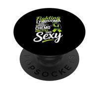 Fighting Lymphoma Going Through Chemo Sexy PopSockets Adhesive PopGrip