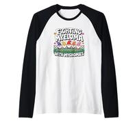 Fighting Myeloma with MyGnomies | Multiple Myeloma Awareness Raglan Baseball Tee