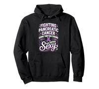 Fighting Pancreatic Cancer Going Through Chemo Sexy Pullover Hoodie
