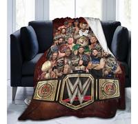 Fighting Photo Collage Throw Ultra Soft Fleece Blankets Luxury Plush Cozy Flannel Lightweight Blanket for Bed,Sofa Suitable for All Seas 80"X60"