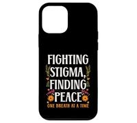 Fighting Stigma Finding Peace Mental Health Awareness Case for iPhone 12 mini