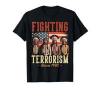 Fighting Terrorism Since 1492 Native American Indigenous T-Shirt