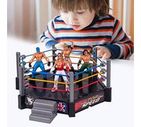 Fighting Toys Wrestling Toys, Wrestler Warrior Toys, Funny Wrestling Ring Set Kids Toys (1)