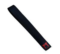 FightingFilms Black Judo Belt - IJF Approved for International Competitions - - 100% Cotton - Rigid, Black, 260cm