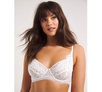Figleaves Harper Geometric Lace Bra White 30E