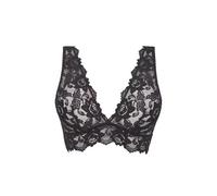 Figleaves Millie Lace Bralette - Black - XS - 8