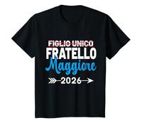 Figlio Unico Fratello Maggiore 2026, Fratello Maggiore 2026 T-Shirt