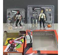 Figma 586 Chainsaw Man Action Figure SHF Denji Katana Man Anime Model Doll Statue Joint Movable Movie Toys Gifts shf