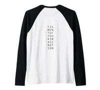 Figment of Your Imagination Abstract Philosophy surrealism Raglan Baseball Tee