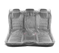 Figpade 10PCS Plastic Seat Covers for Cars Back Seats,Universal Disposable Car Seat Covers for Providing Temporary Seat Dust and Water Protection,Disposable Seat Covers for Cars