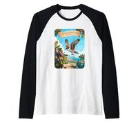 Figs Falcons Cyprus Nature Birds Scenic Flight Fruit Raglan Baseball Tee
