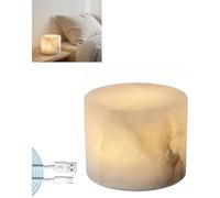 Figskey Marble Touch Light,Marble Lamp Night Light,Marble Table Lamp,Bedside Table Lamp,Type-C Rechargeable Tap Bedside Night Lights for Desk Bedroom Tub Office