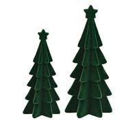 Figura De Árbol De Navidad - Árbol Dee Navidad Dee Escritorio | Decoración Navideña Des Resina Verde | Decoración Verde Para Fiestas Des Temporada Para El Hogar, La Oficina, La Escuela, El Apartment
