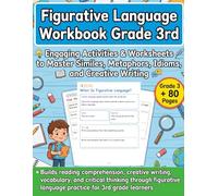 Figurative Language Workbook Grade 3rd: Engaging Similes, Metaphors, Idioms, Personification & Hyperbole Activities | Figurative Language Worksheets ... Figurative Language Workbook Grade 1 to 12)