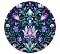 Figure 1000 Piece Jigsaw Puzzles Circular Jigsaw Stress Reliever Educational Games Color Challenge for Travel Gifts,Present 1000pcs (67.5x67.5cm)