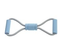 Figure 8 Exercise Bands - Resistance Bands for Muscle Building and Flexibility | TPE Latex with Foam Handle Design, Compact Training Tool for Arm Shoulder Back Chest Leg Workouts in Home Gym or Travel