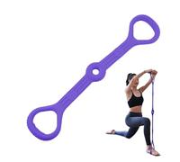 Figure 8 Fitness Band, Fitness 8 Shaped Bands, Resistance Bands for Physical Exercise Figure 8 Shape, Arms, Back, Shoulders, Strength Training, Pull Rope for Living Room, via