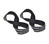 Figure 8 Lifting Strap, 1 Pair Anti Slip Strap with Cuffs Wrist Support Weightlifting Wrist Wraps for Fitness Strength Training (S)