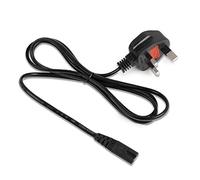 Figure 8 Power Cable [Multiple Lengths] For PS5, PS4, PS3, PS2, PS1, Xbox Series X|S, Xbox One S, Original Xbox - Mains Lead [C7 UK Plug to IEC C7] (300, Centimeters)