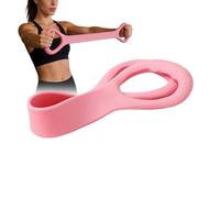 Figure 8 Resistance Band - 20 lb Silicone Stretch Strap, Non-Slip Exercise Puller, 42.5 x 9 cm Elastic Strength Trainer for Pilates, Yoga, Body Weight Conditioning, Garage, Studio, Indoor Training, Da