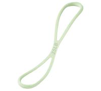 Figure 8 Resistance Band, 25LB Silicone Exercise Band with Handles for Arms, Shoulders & Glutes, Portable Fitness Equipment, Green