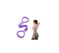 Figure 8 Resistance Band, Arm Back Shoulder Exercise Elastic Rope Stretch Fitness Band, Foot, Leg, Hand Stretcher, Arm Exerciser for Yoga Pilates