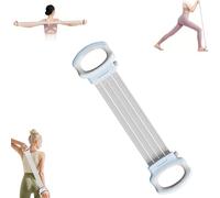 Figure 8 Resistance Band for Women 20-80LBS, Portable Arm Back Training Elastic Ropes,Workout Chest Arm and Shoulder Stretch Bands Exercise Equipment for Full Body Workout, Yoga, Pilates (Blue)