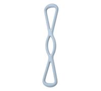 Figure 8 Resistance Band - Portable Muscle Trainer, Ergonomic Non-Slip Handle, TPE Stretch Tube, Accessory Case | for Yoga Pilates Workout Gym Home Office Dormitory Physical Therapy Fitness